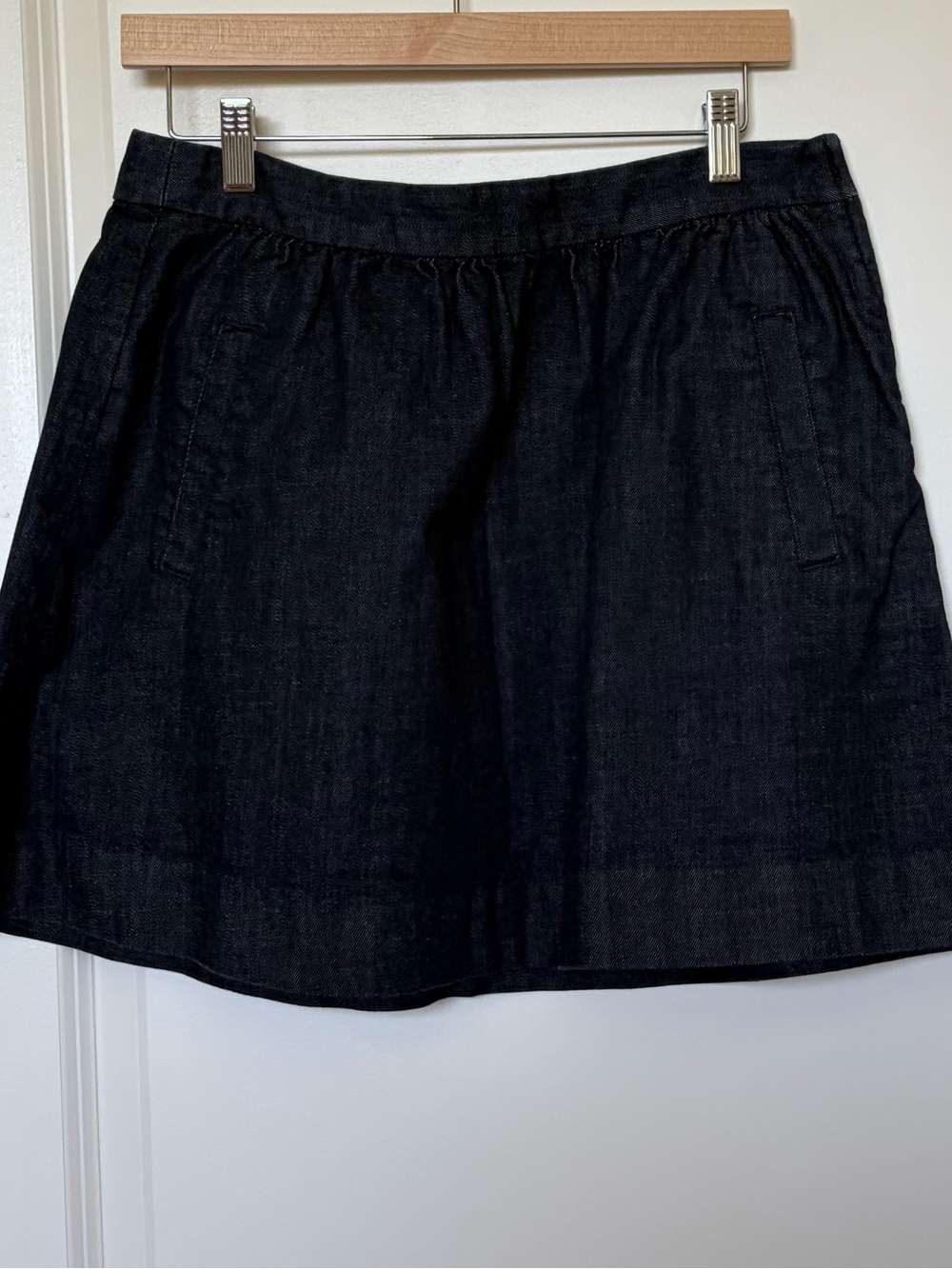 J.Crew Dark Denim Mini Skirt - Picture 7 of 7